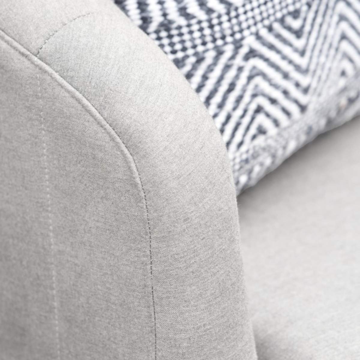 Beau&Co Nevada Putty Large Outdoor Corner Seating Set with Adjustable Table