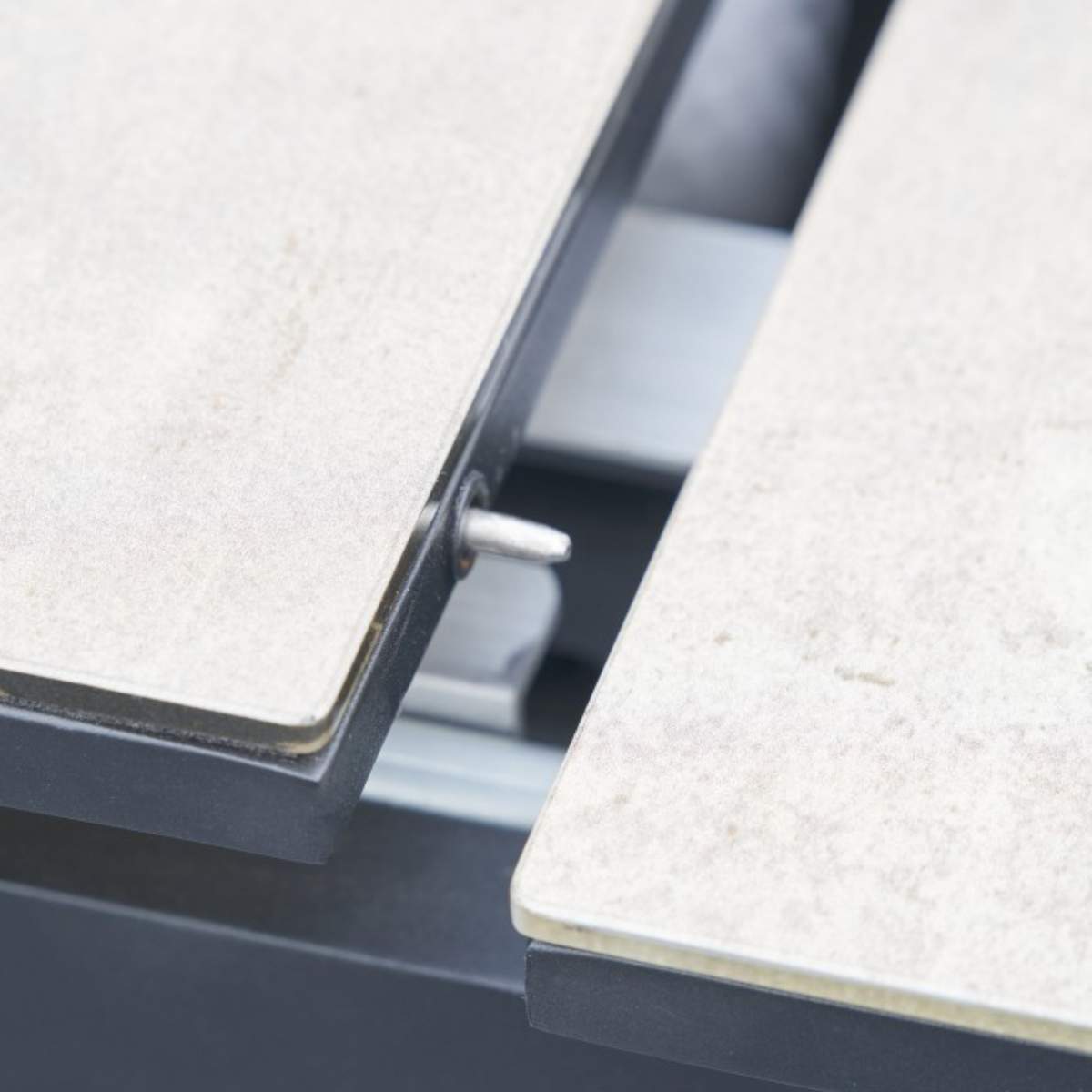 Beau&Co Nevada Putty Large Outdoor Corner Seating Set with Adjustable Table