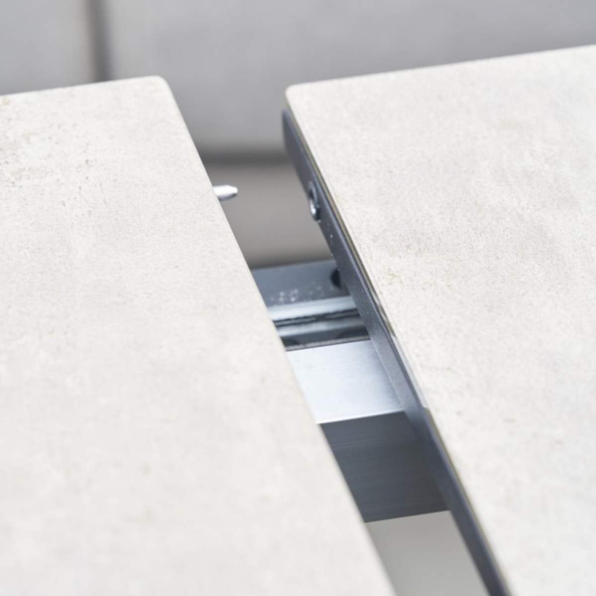 Beau&Co Nevada Putty Large Outdoor Corner Seating Set with Adjustable Table