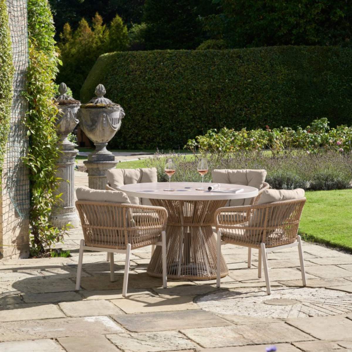 Pacific Lifestyle Martic Outdoor 4 Seater Dining Set