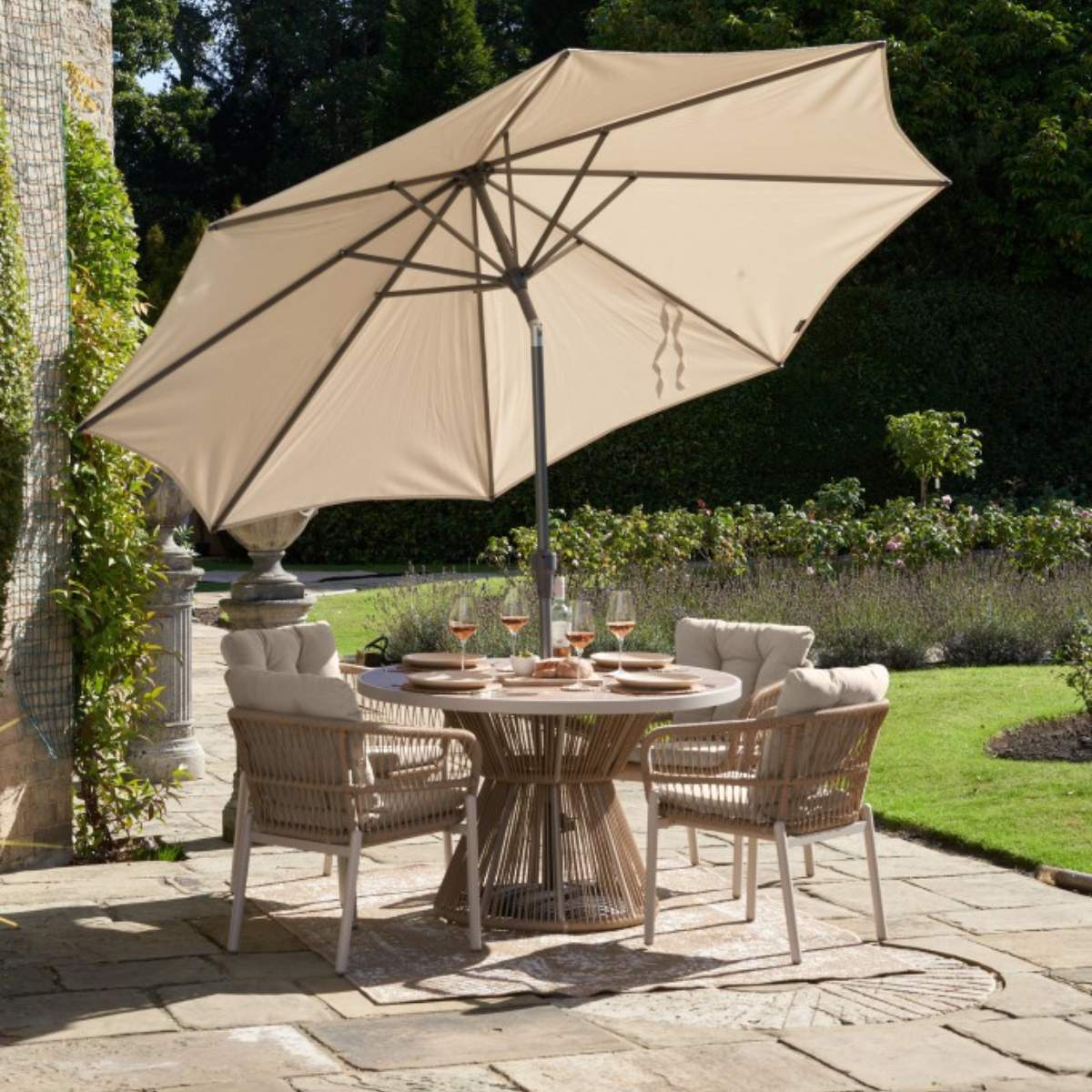 Pacific Lifestyle Martic Outdoor 4 Seater Dining Set