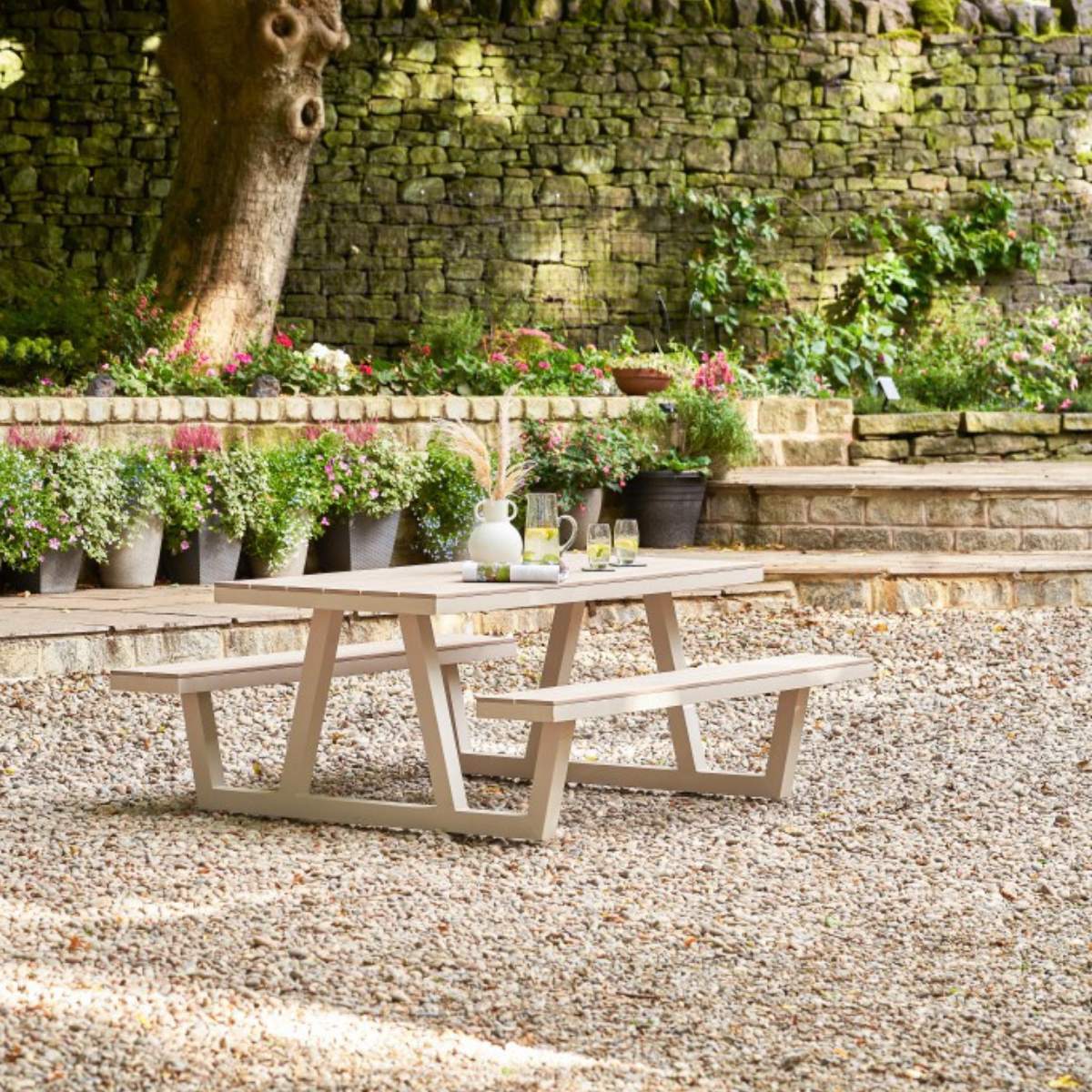 Pacific Lifestyle Aruba Outdoor Bench Set