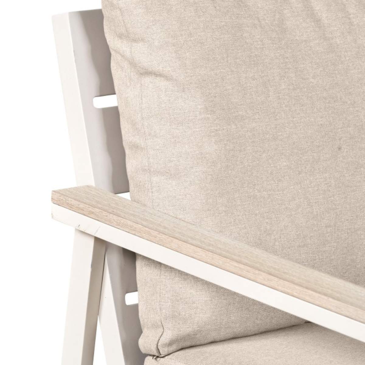 Beau&Co Aruba Outdoor Corner Seating Set with Adjustable Table