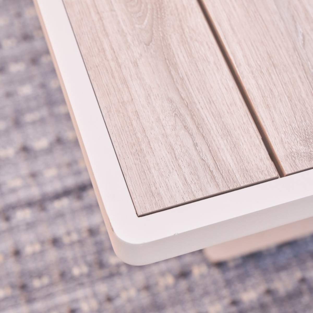 Beau&Co Aruba Outdoor Corner Seating Set with Adjustable Table