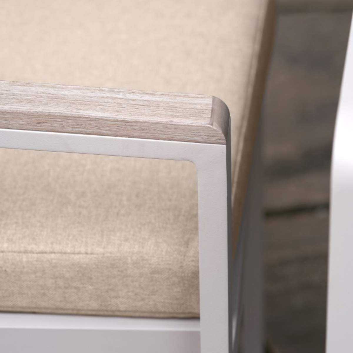 Beau&Co Aruba Outdoor Corner Seating Set with Adjustable Table