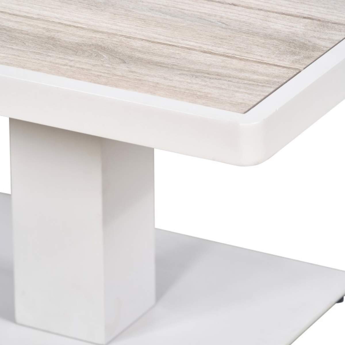 Beau&Co Aruba Outdoor Corner Seating Set with Adjustable Table