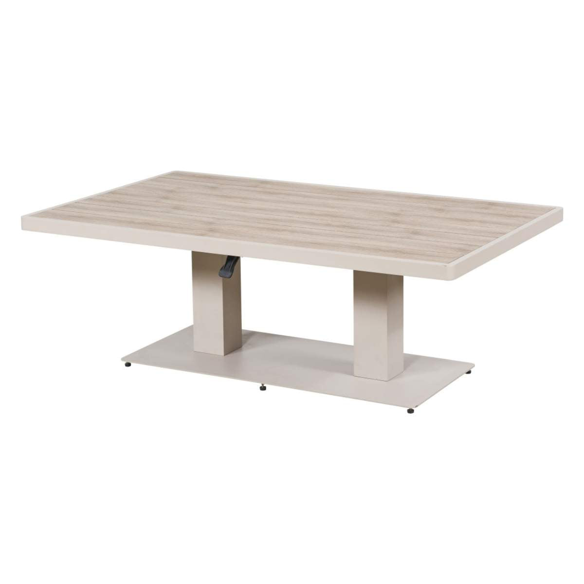 Beau&Co Aruba Outdoor Corner Seating Set with Adjustable Table