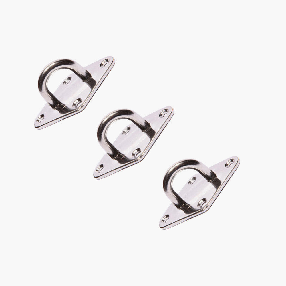 Pacific Lifestyle Triangle Shade Sail Mounting Set - Stainless Steel