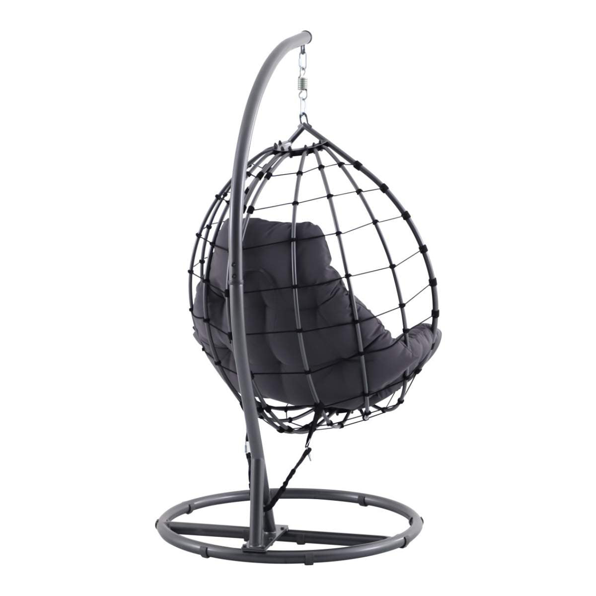 Beau&Co Blake Anthracite Outdoor Hanging Chair