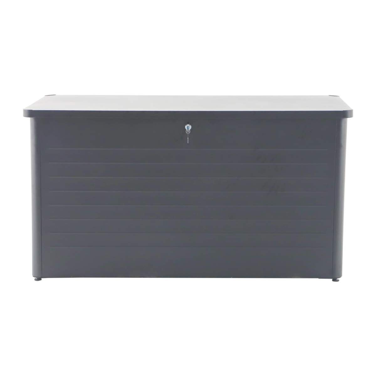 Pacific Lifestyle Rhode Island Large Galvanised Steel Cushion Box Anthracite