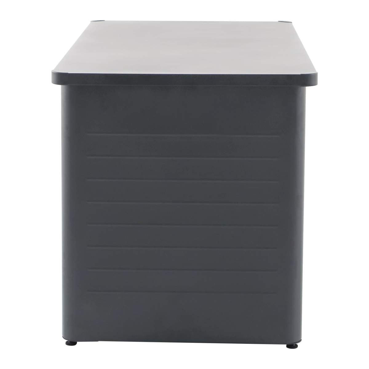 Pacific Lifestyle Rhode Island Large Galvanised Steel Cushion Box Anthracite