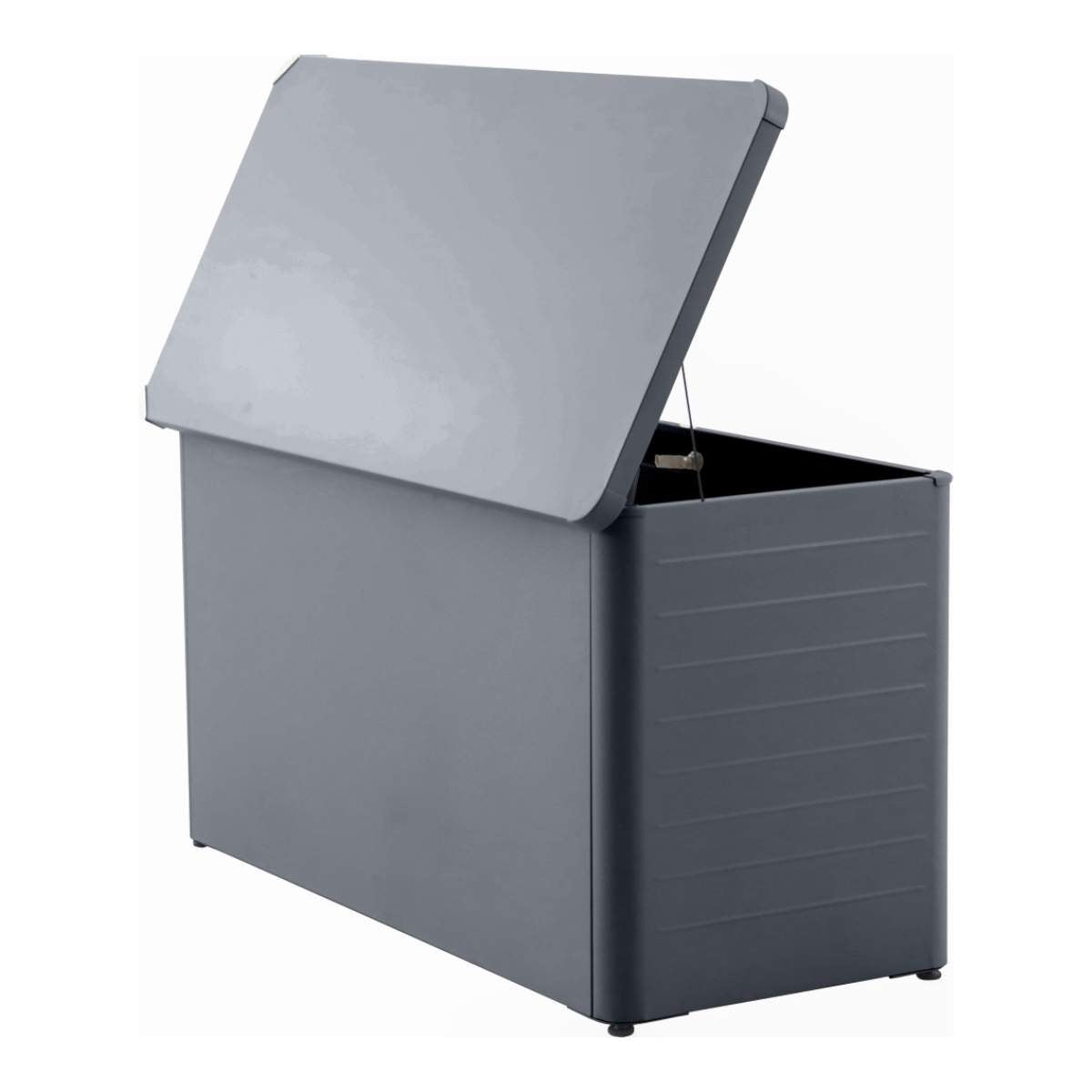 Pacific Lifestyle Rhode Island Small Galvanised Steel Cushion Box Anthracite