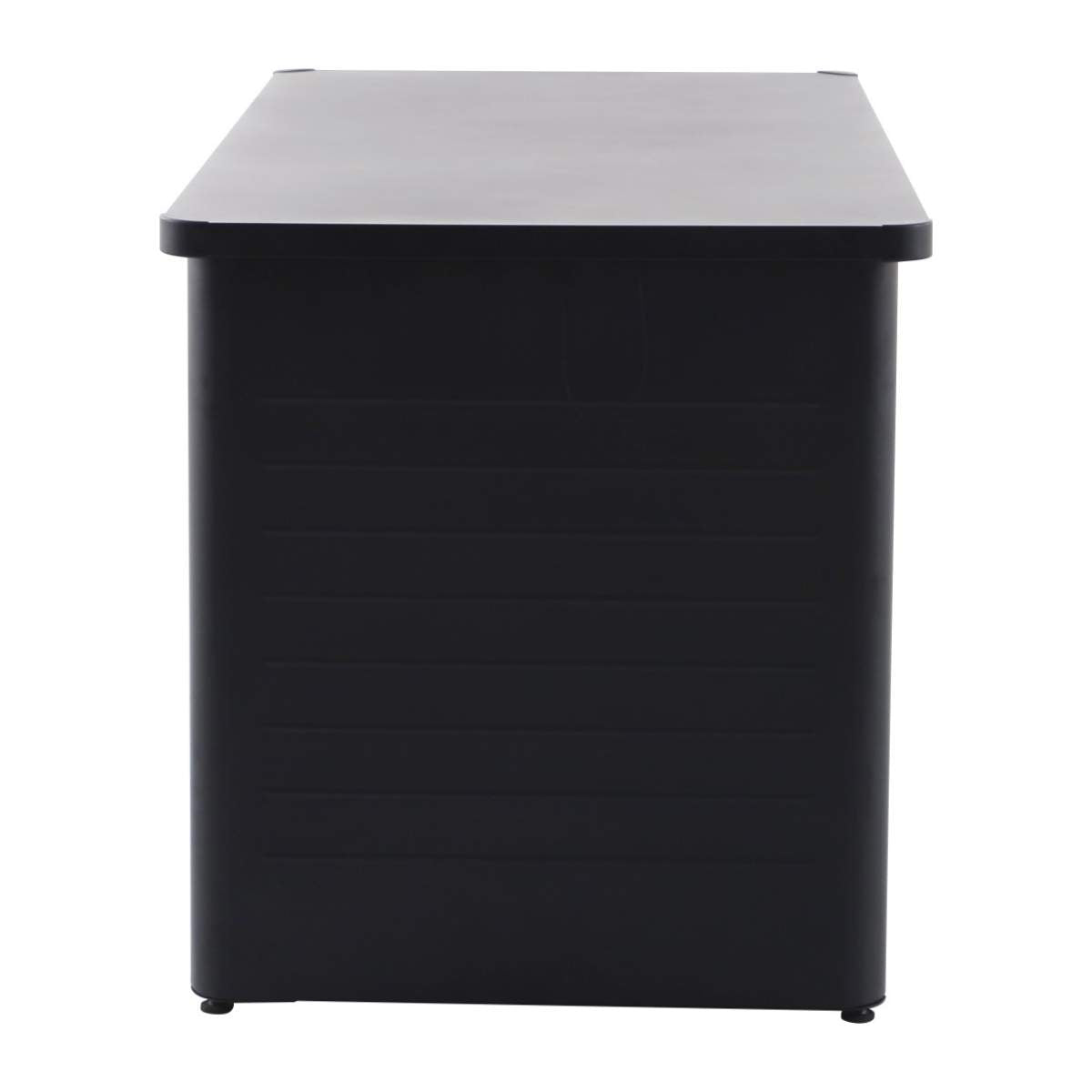 Pacific Lifestyle Rhode Island Large Galvanised Steel Cushion Box Black