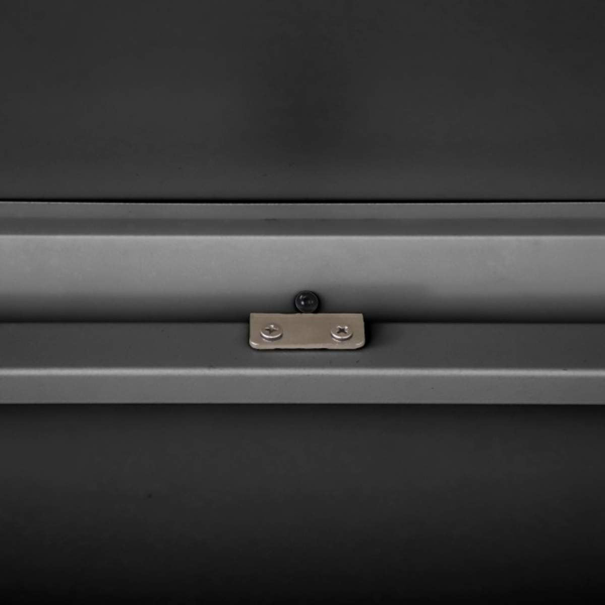 Pacific Lifestyle Rhode Island Small Galvanised Steel Cushion Box Black