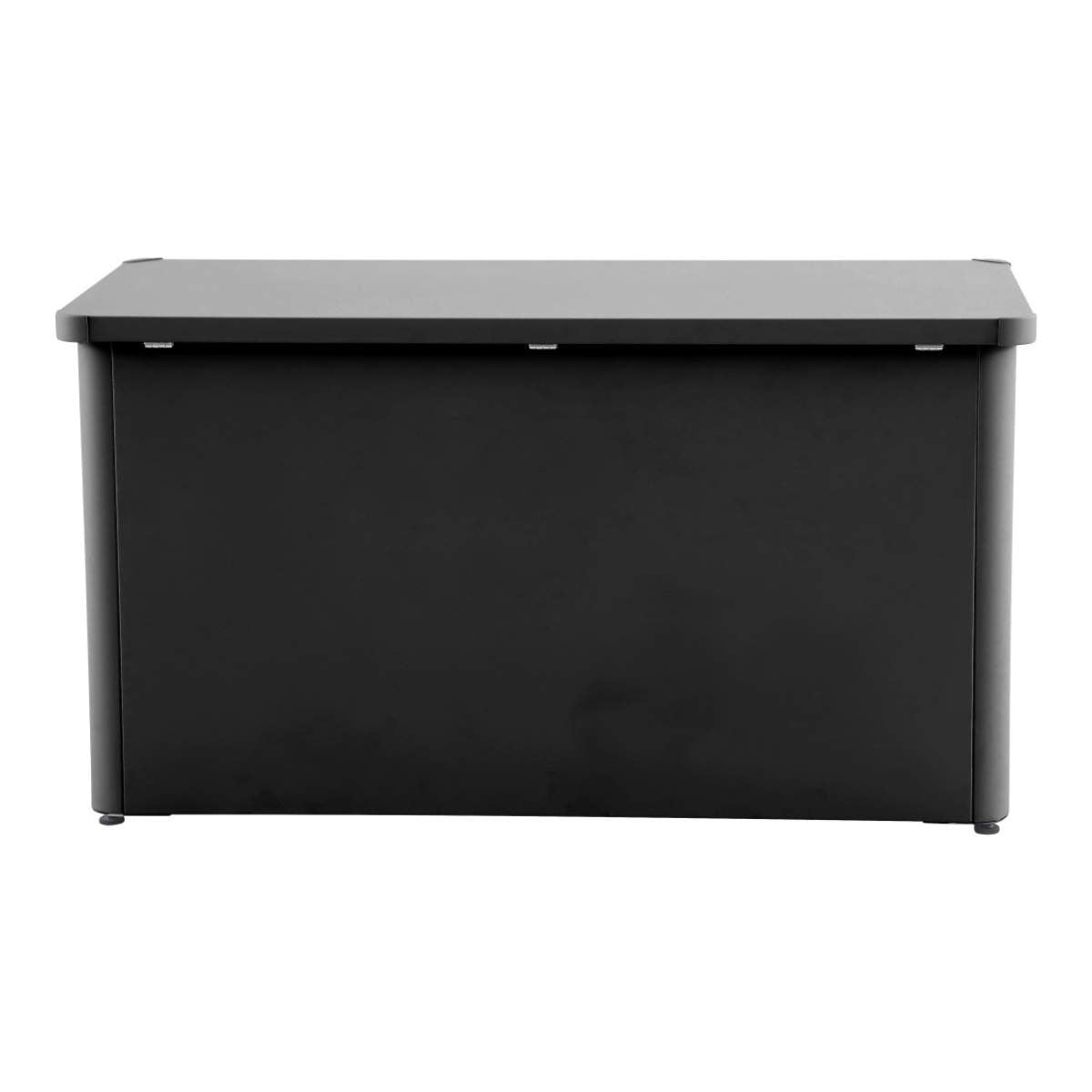 Pacific Lifestyle Rhode Island Small Galvanised Steel Cushion Box Black