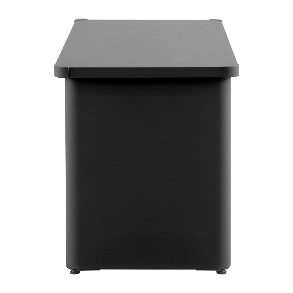 Pacific Lifestyle Rhode Island Small Galvanised Steel Cushion Box Black