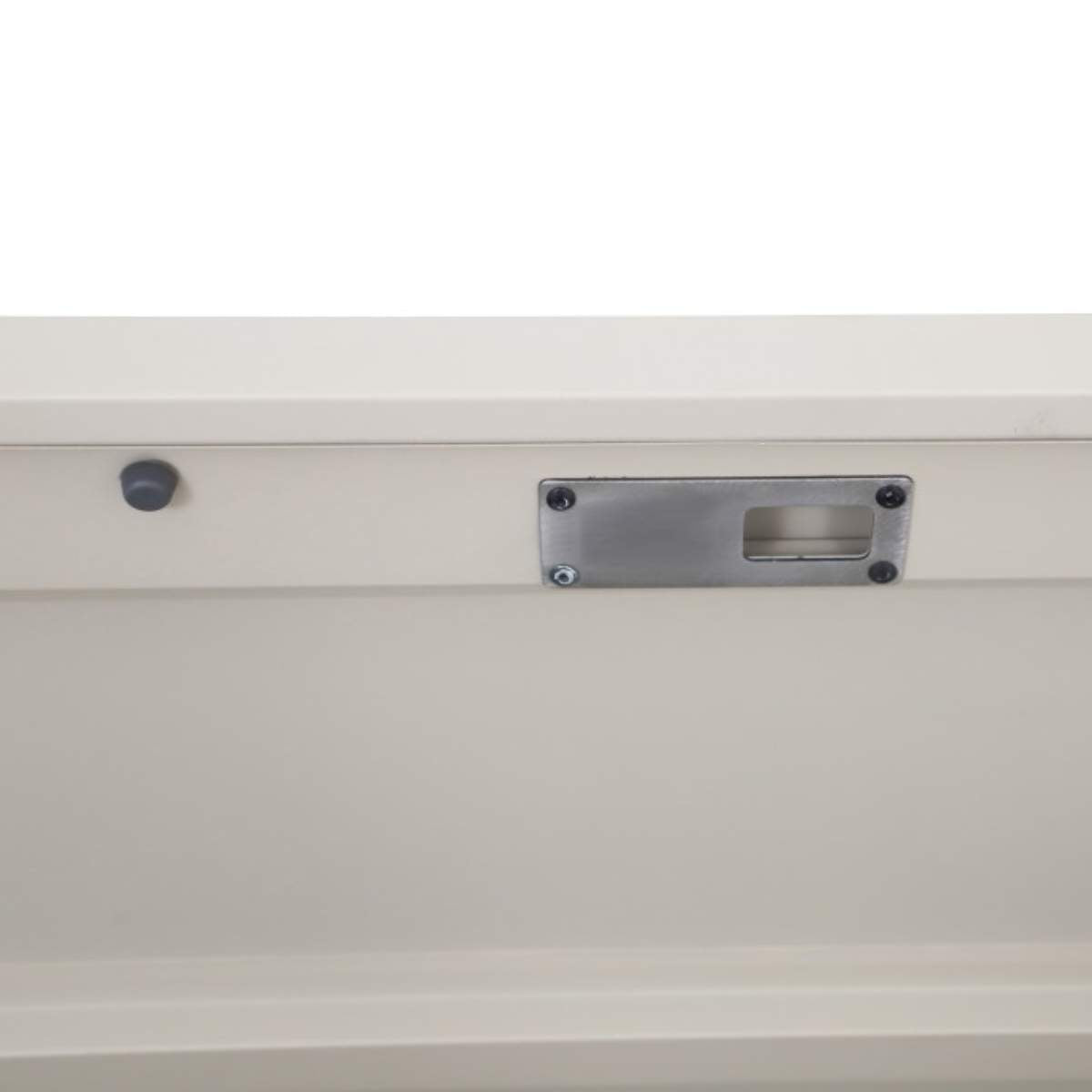 Pacific Lifestyle Rhode Island Small Galvanised Steel Cushion Box Pebble