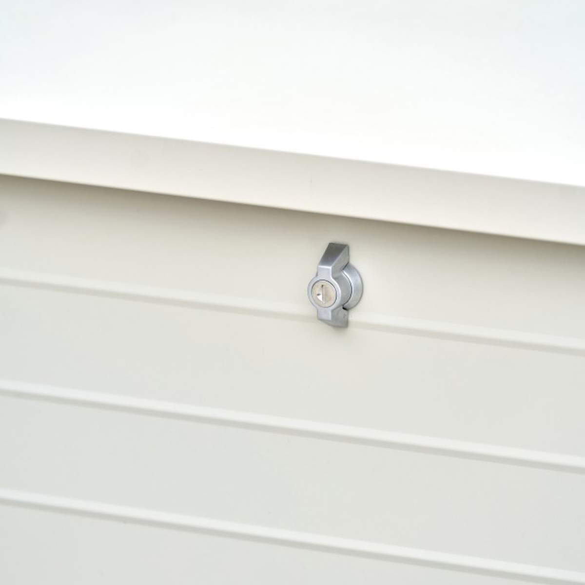 Pacific Lifestyle Rhode Island Small Galvanised Steel Cushion Box Pebble
