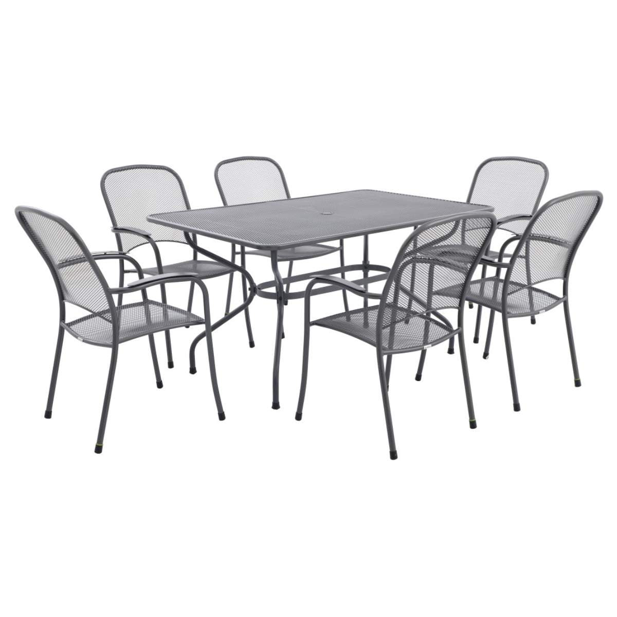 Pacific Lifestyle Carlo Rectangular 6 Seater Dining Set