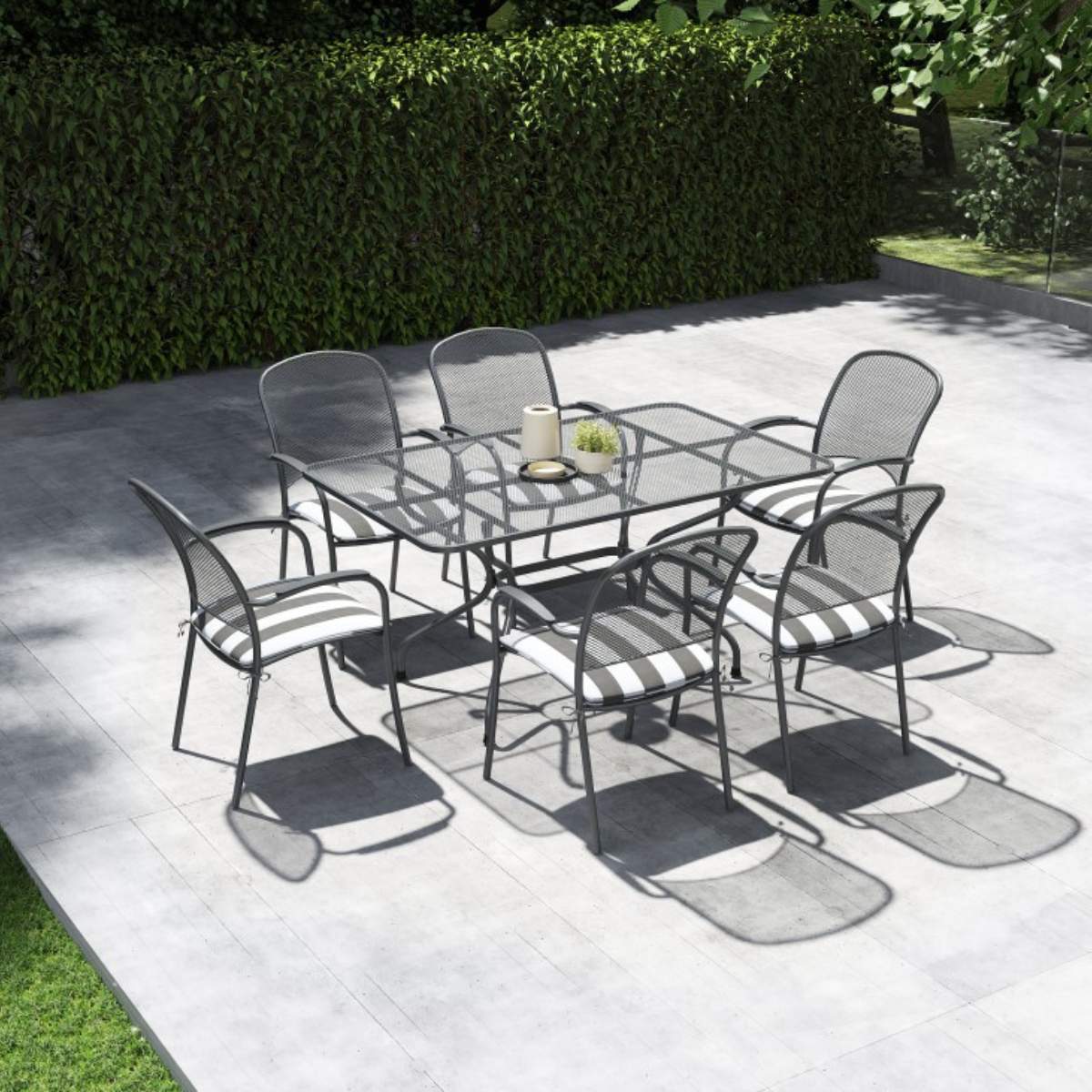 Pacific Lifestyle Carlo Rectangular 6 Seater Dining Set