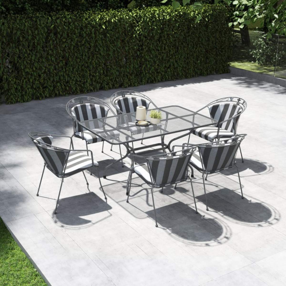 Pacific Lifestyle Elegance Rectangular 6 Seater Dining Set