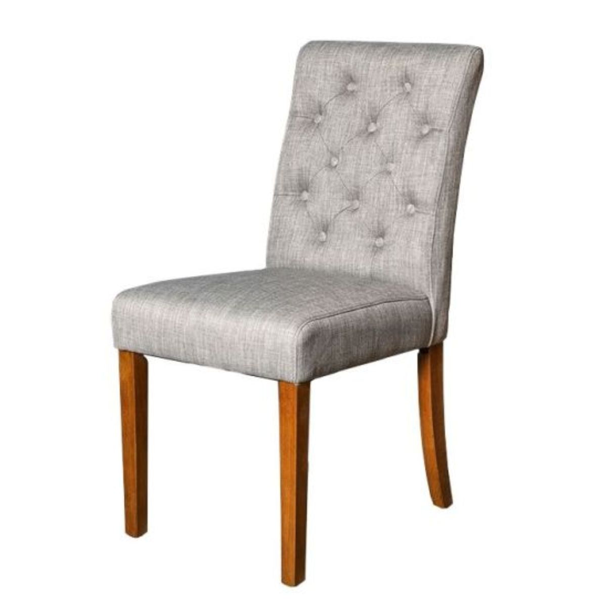 Trade Furniture 180cm Dakota Dining Table & 6 Buttoned Milan Dining Chairs (3 Colours)