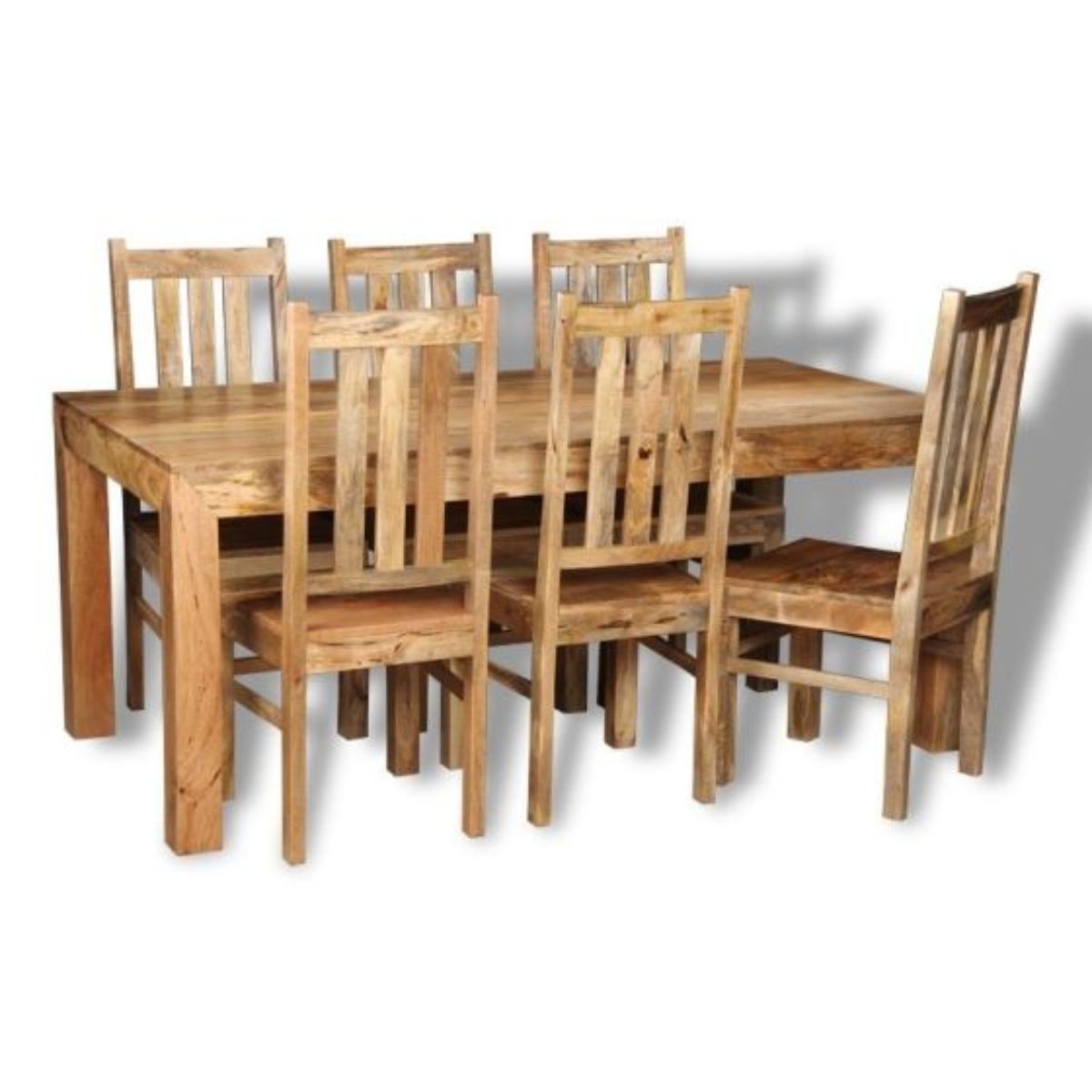 Trade Furniture 180cm Dining Table & 6 Dakota Chairs