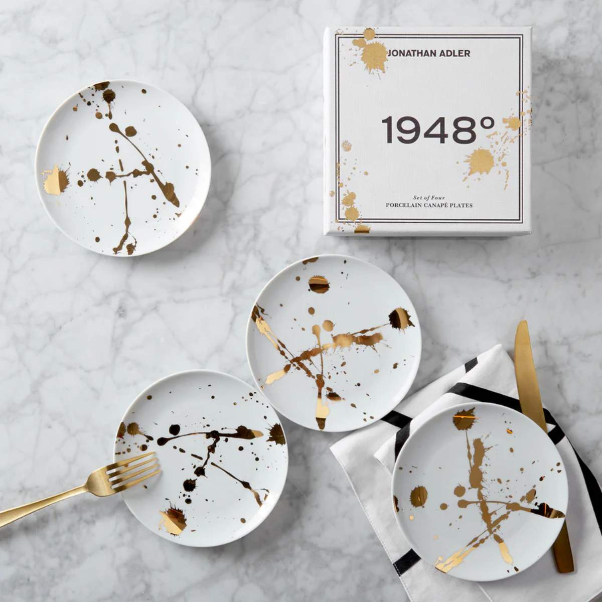 Jonathan Adler 1948 Canapé Plate Set