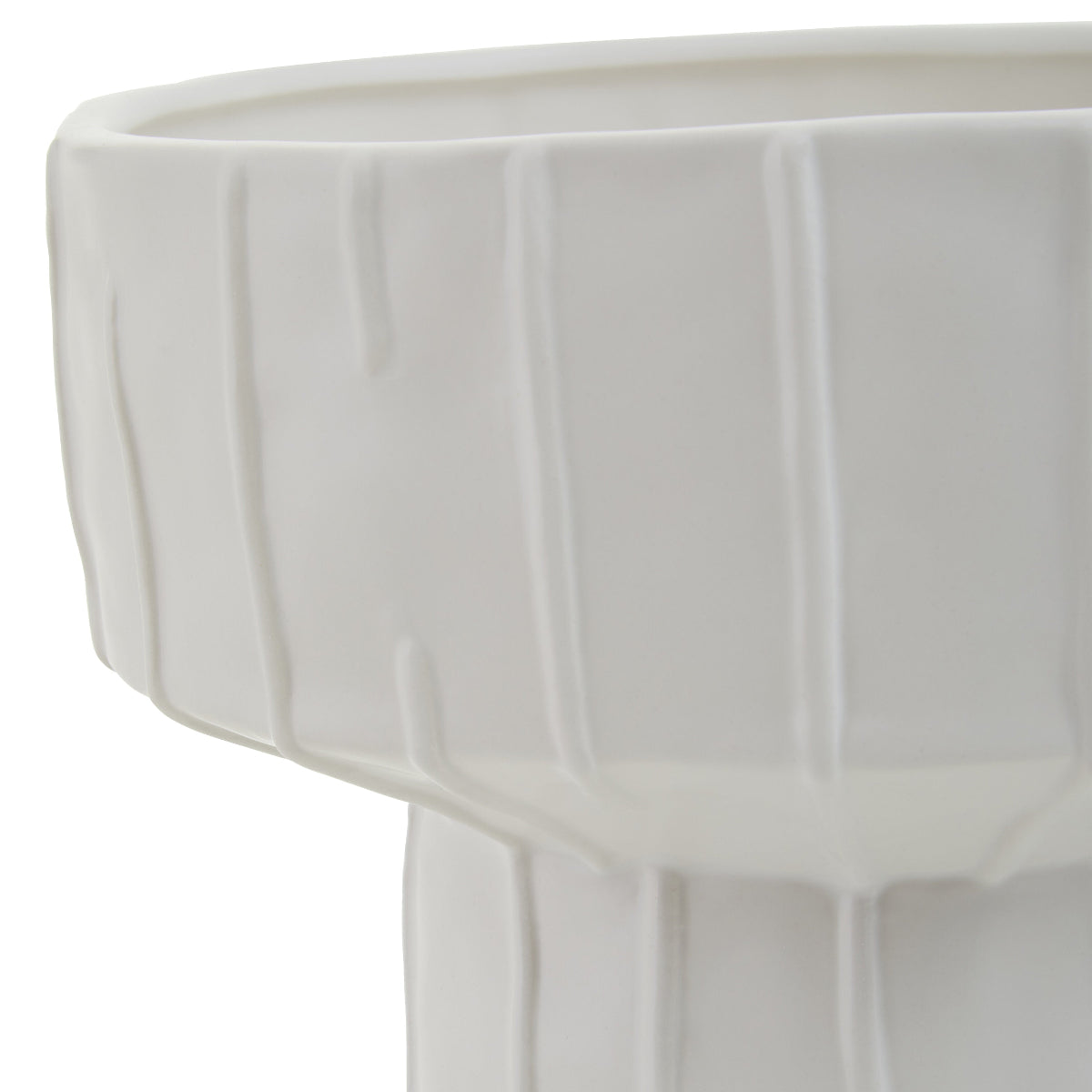 Beaumonde Home Fara White Vase 2