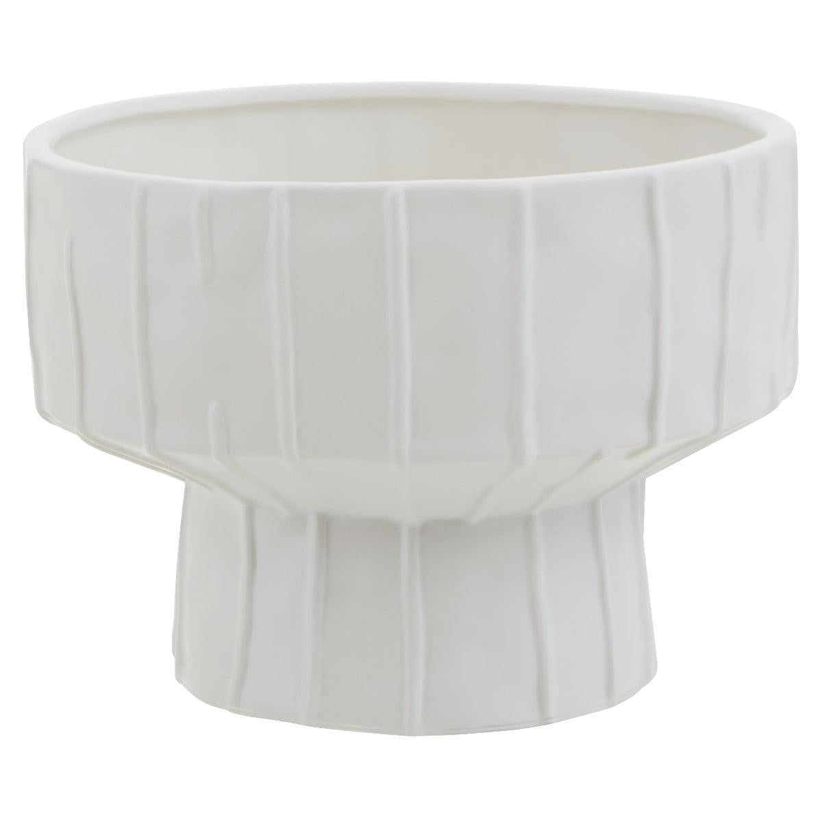 Beaumonde Home Fara White Vase 1