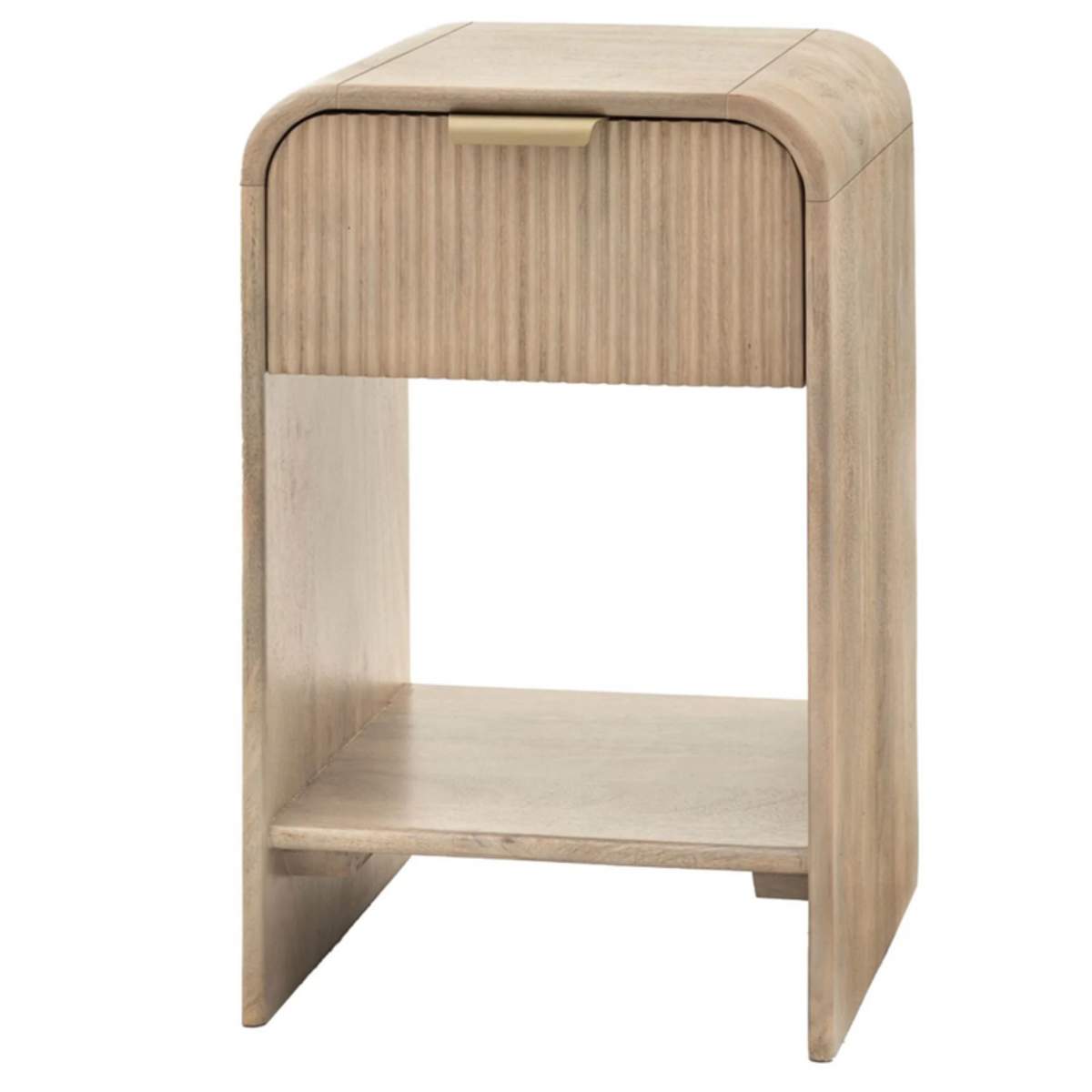 Gallery Direct Colonna 1 Drawer Bedside 350x400x550mm