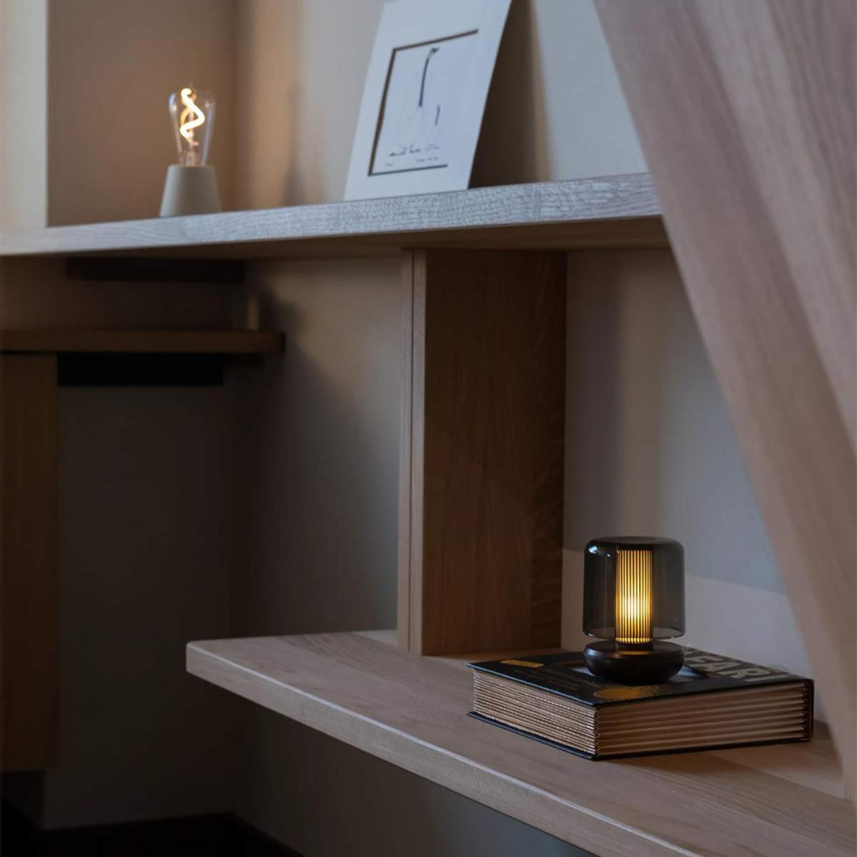 Humble Firefly Rechargeable Table Light Smoked/Bronze