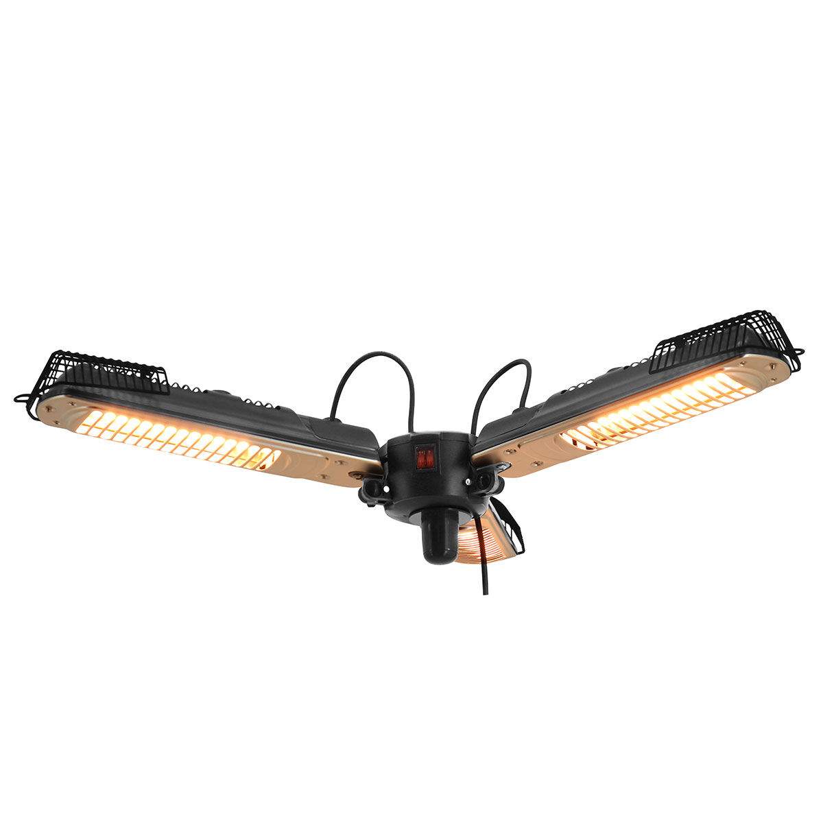 Maze - 2000W Vulcan Parasol Tri Electric Patio Heater