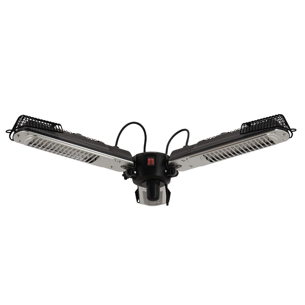Maze - 2000W Vulcan Parasol Tri Electric Patio Heater