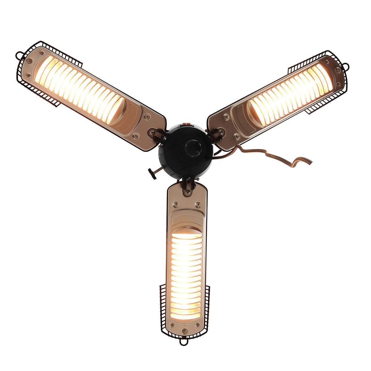 Maze - 2000W Vulcan Parasol Tri Electric Patio Heater