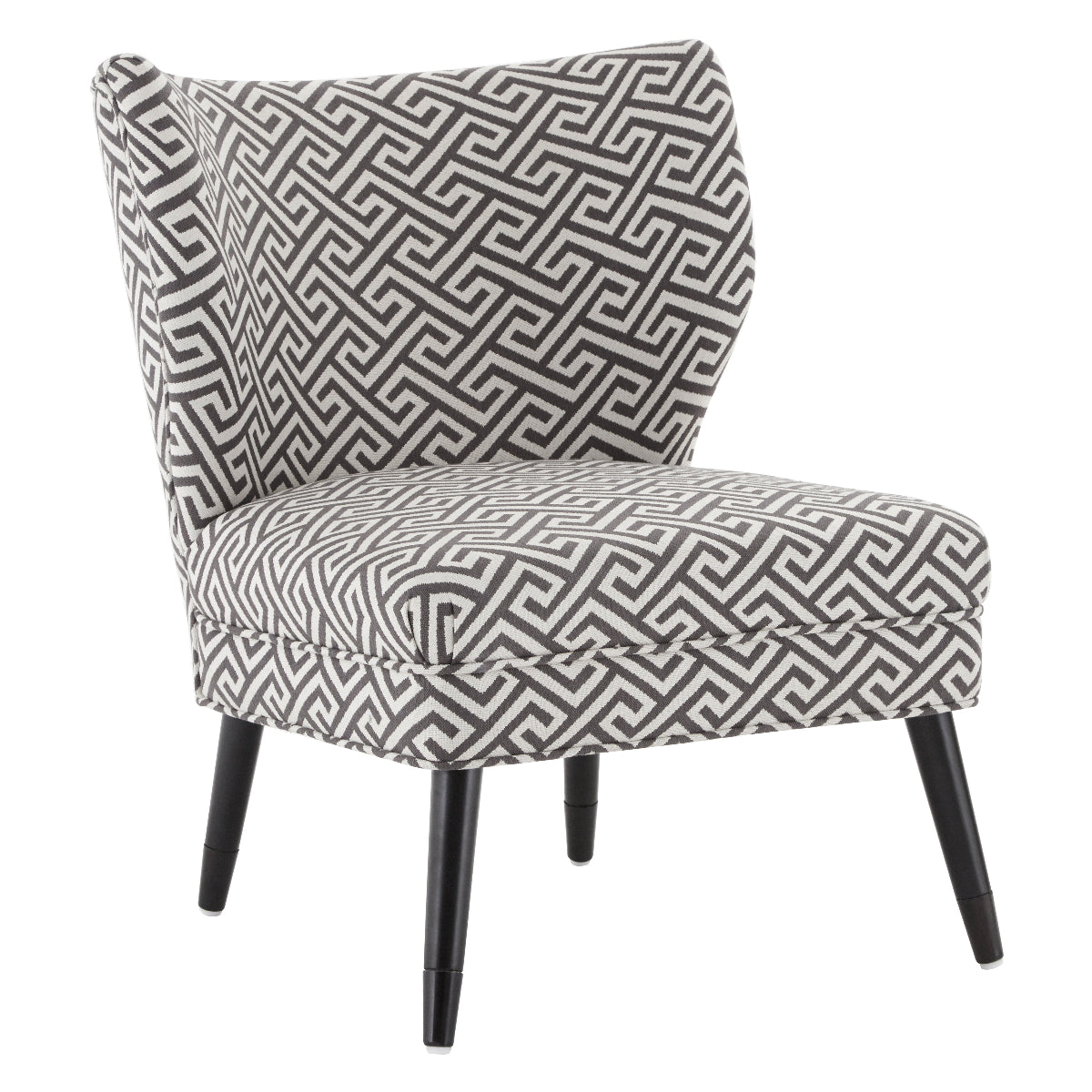 Beaumonde Home Regents Park Greek Key Design Lounge Chair 6