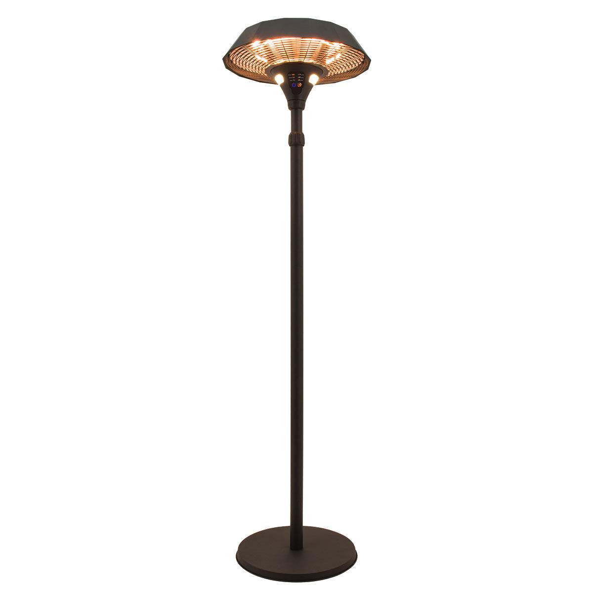 Maze - 2100W Helio Freestanding Electric Patio Heater
