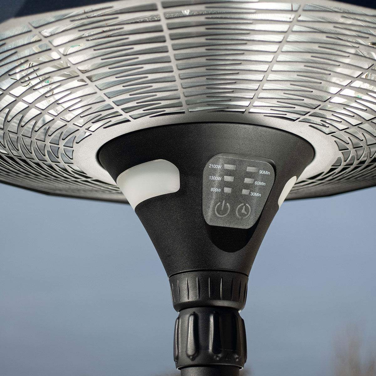 Maze - 2100W Helio Freestanding Electric Patio Heater