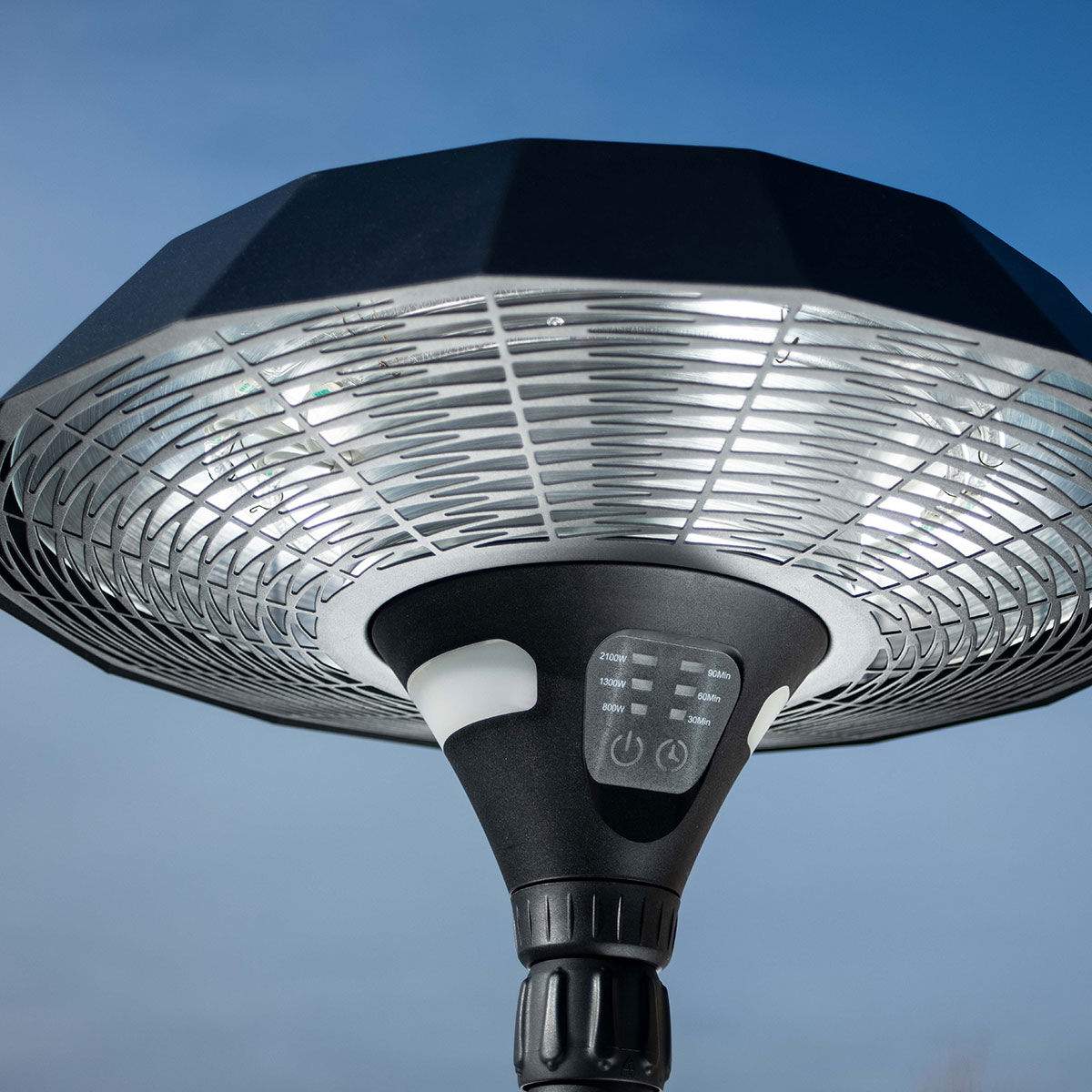 Maze - 2100W Helio Freestanding Electric Patio Heater