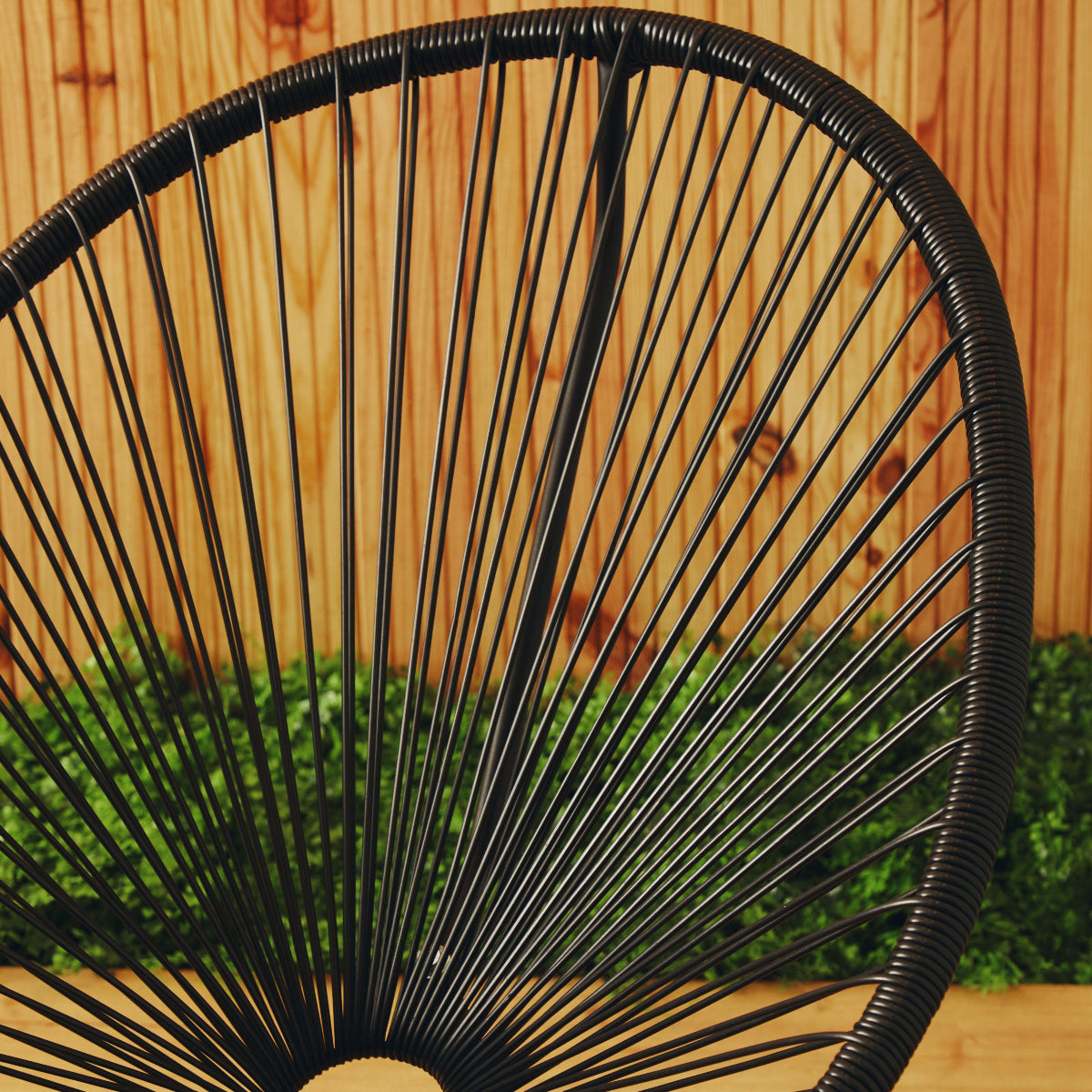 Beaumonde Home Miami Black Rattan 3 Piece Patio Set 7