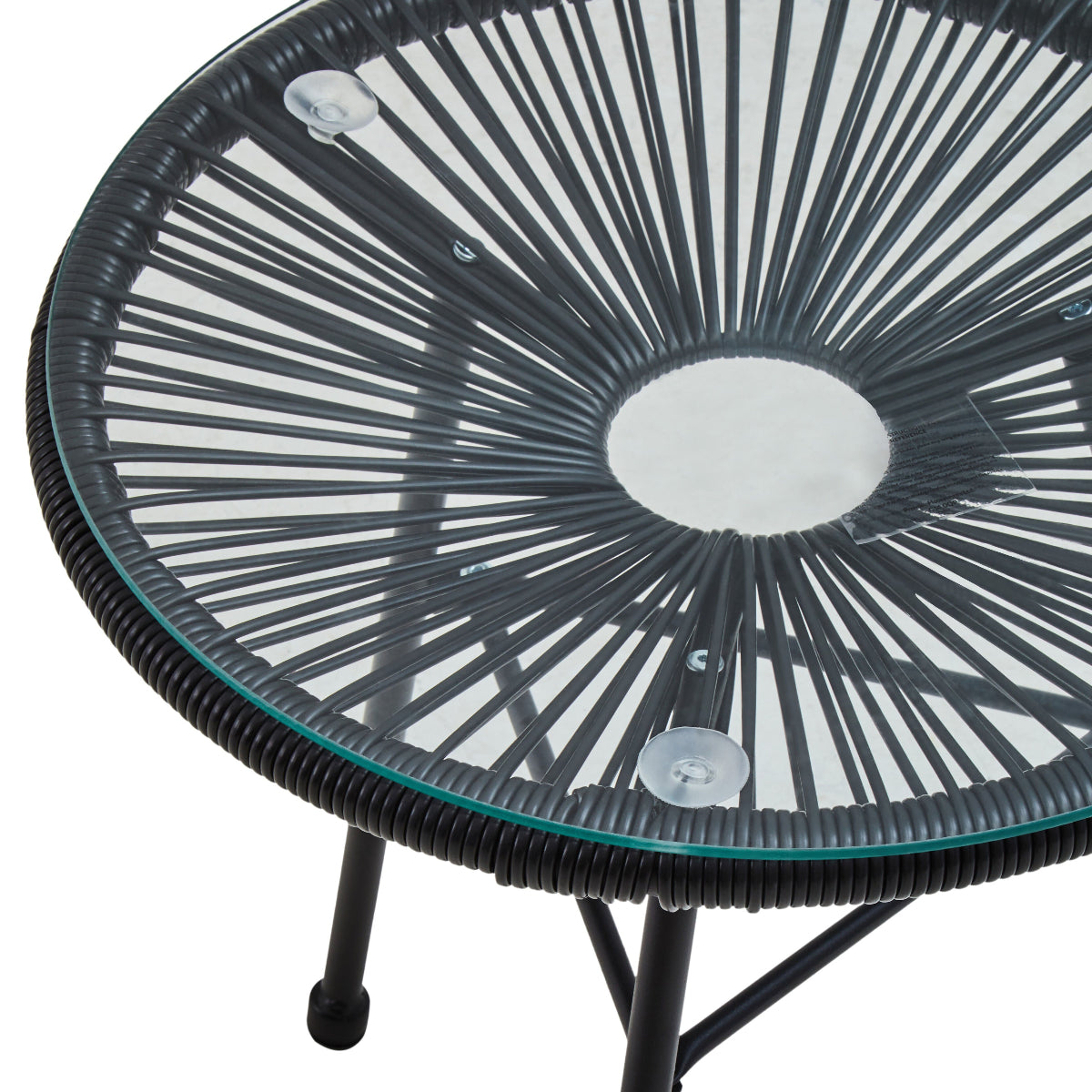 Beaumonde Home Miami Dual Tone Rattan 3 Piece Patio Set 2