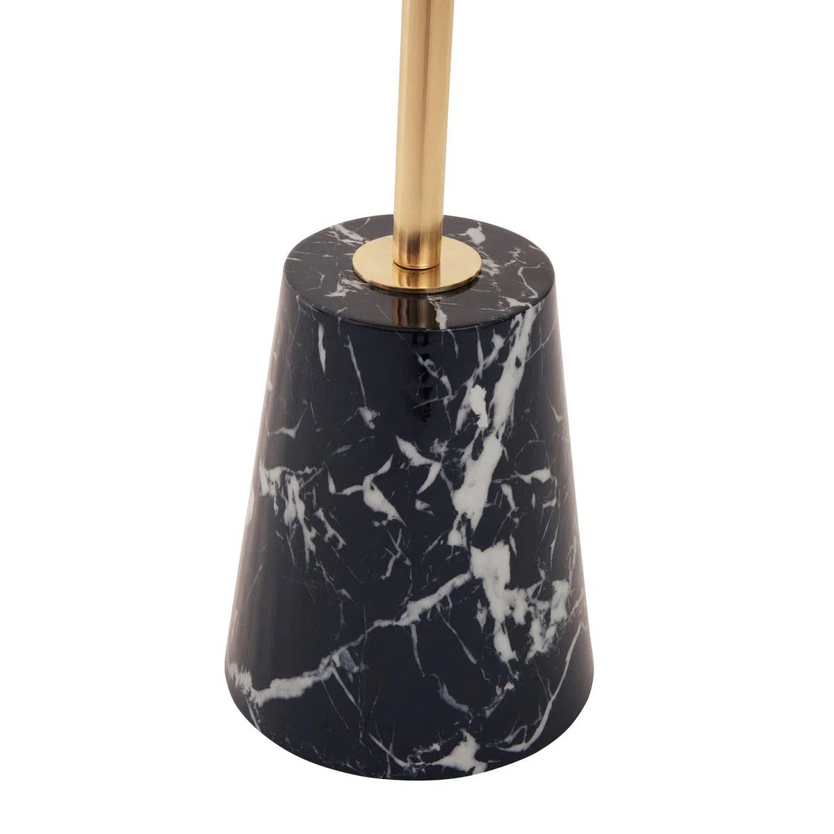 Beaumonde's Avula Gold Side Table Black Marble Effect Base