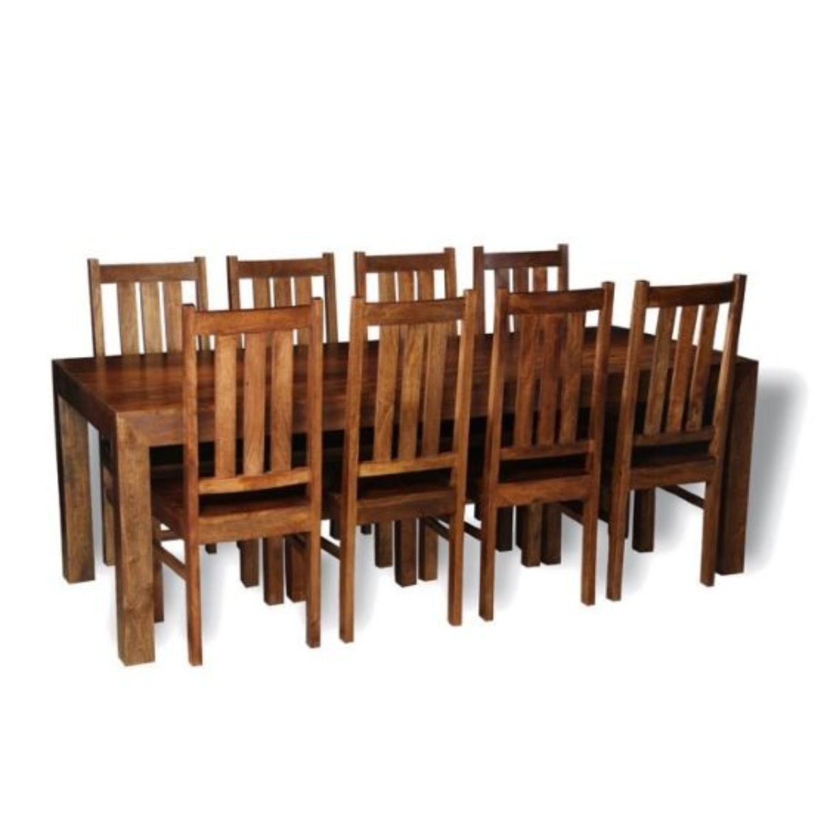 Trade Furniture 220cm Dining Table & 8 Dakota Chairs