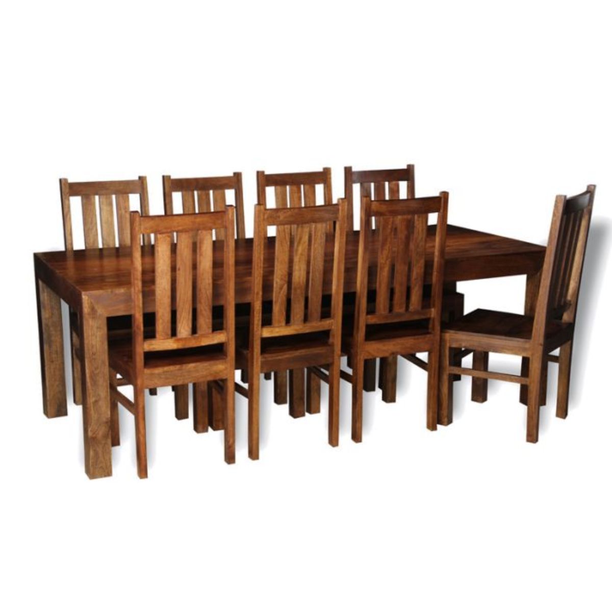 Trade Furniture 220cm Dining Table & 8 Dakota Chairs