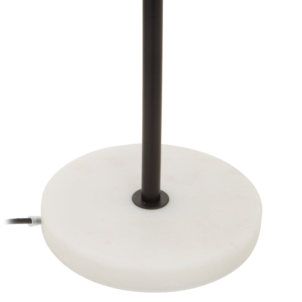 Beaumonde Home Revive Black Finish Metal 2 Light Table Lamp 2