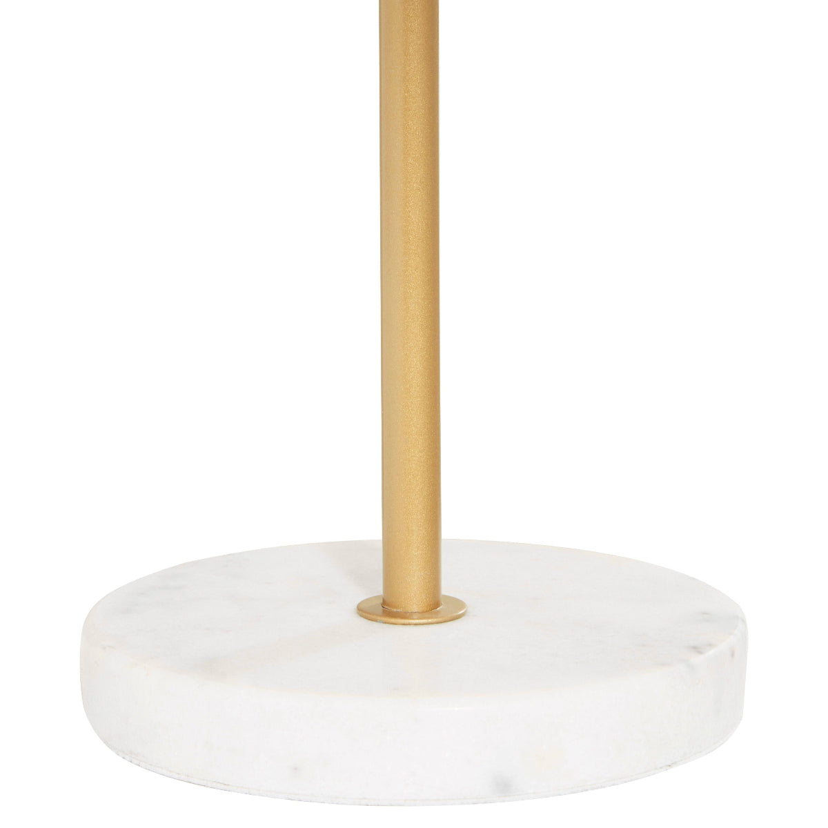 Beaumonde Home Revive Two Light Gold Finish Table Lamp With White Marble Base 2
