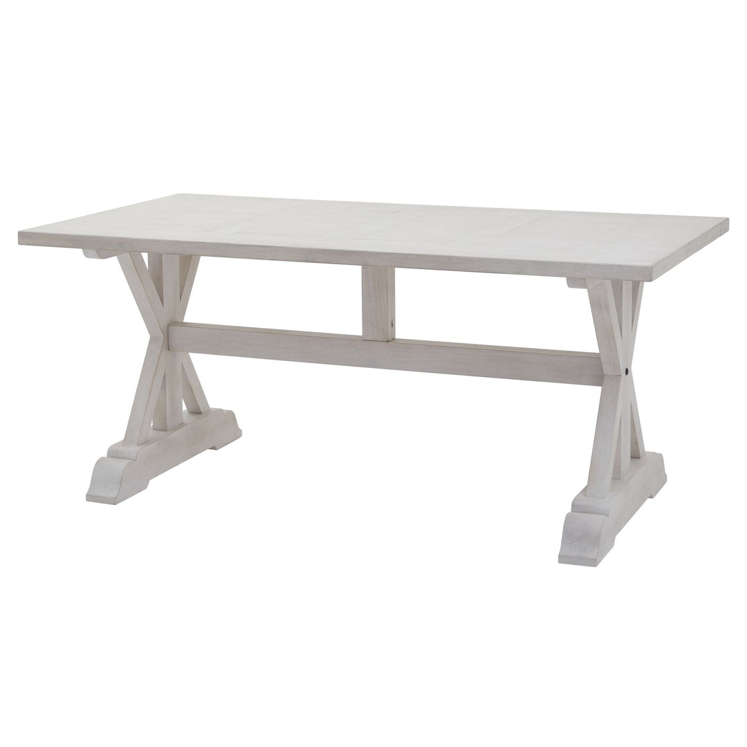 Rustic Charm: Stamford Plank Collection Dining Table-Beaumonde
