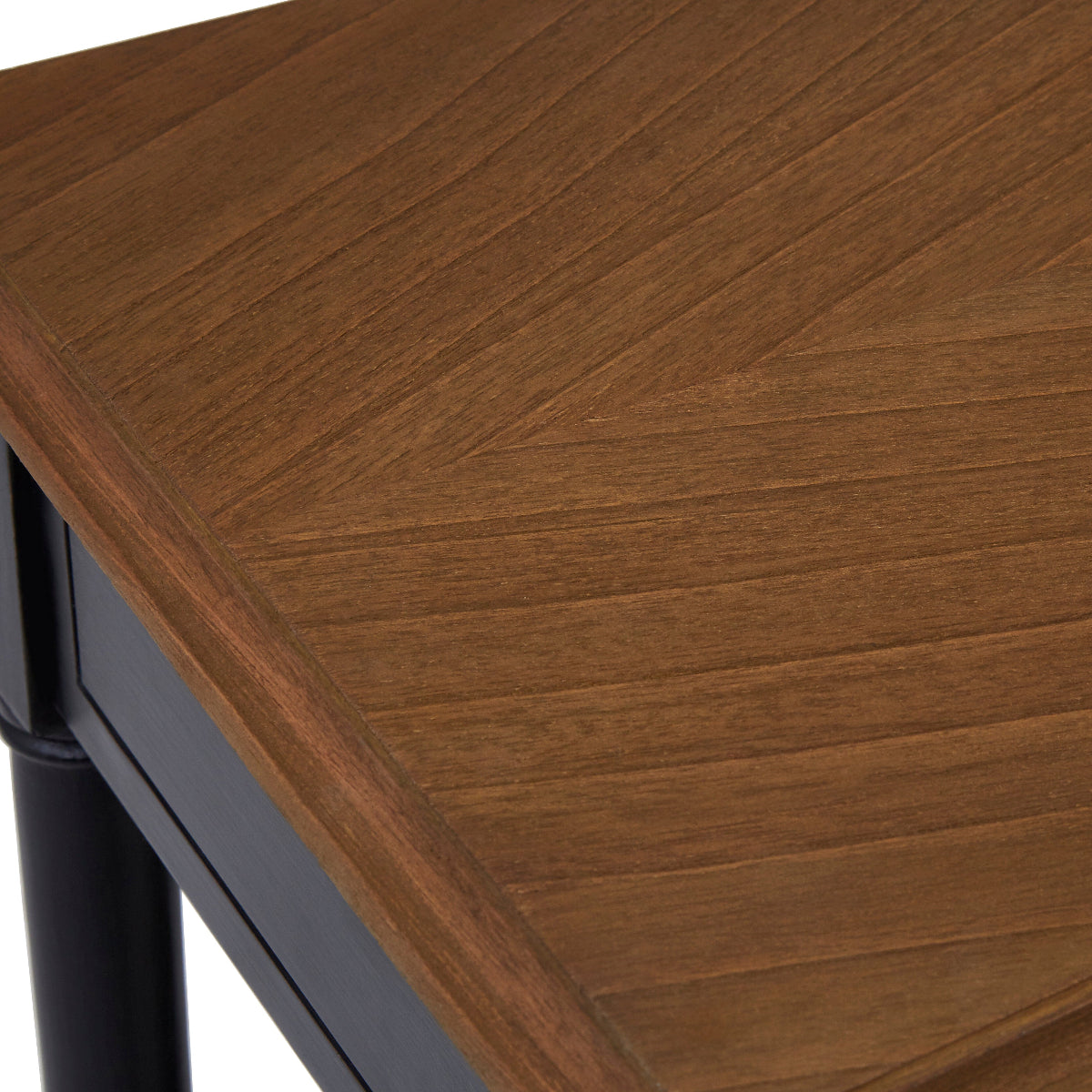 Beaumonde Home Loire 1 Drawer Black Console Table