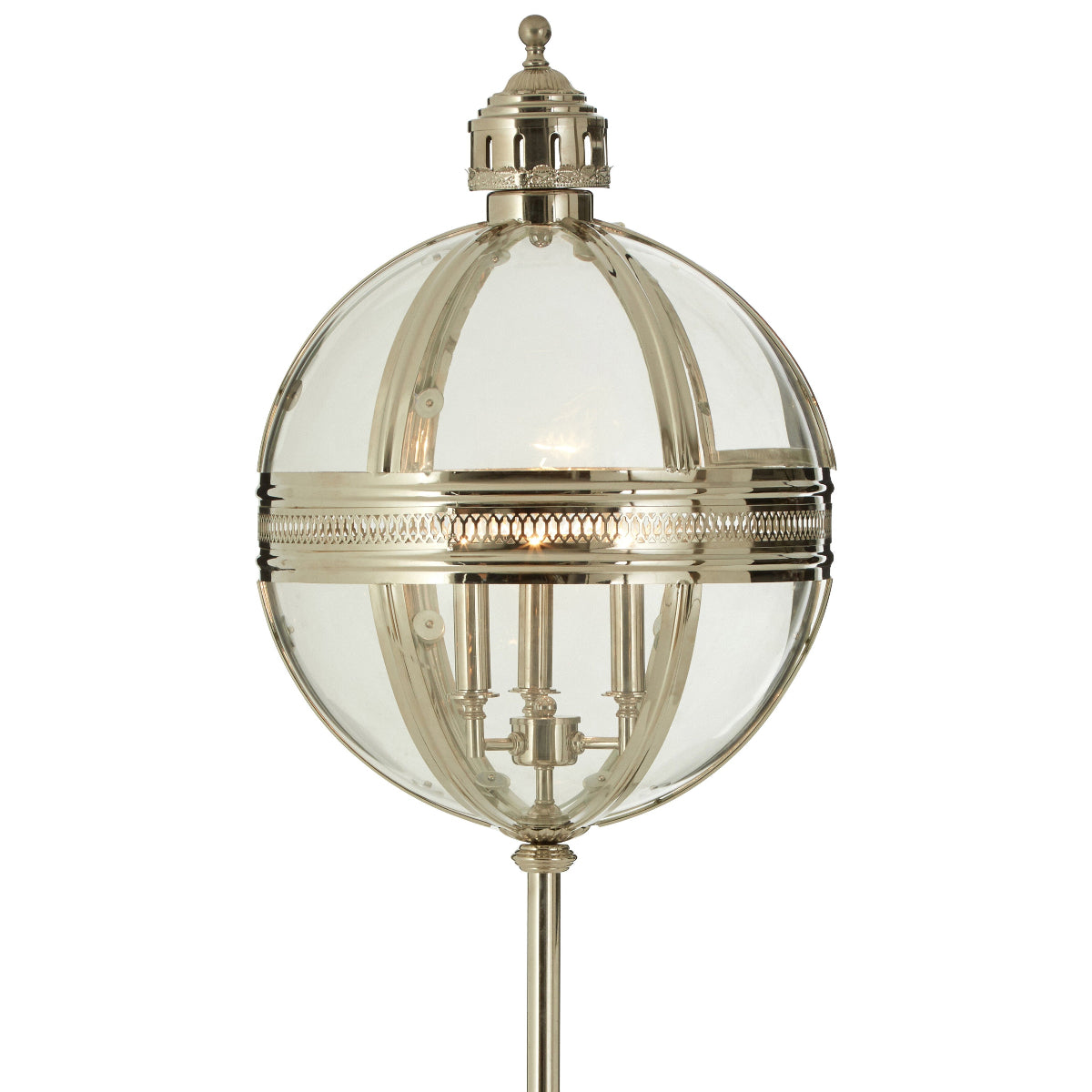 Beaumonde Home Hampstead Nickel Finish Table Lamp 1