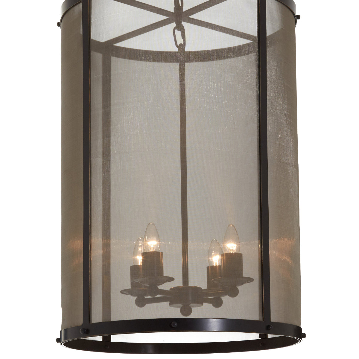 Beaumonde Home Hampstead Black Finish Large Pendant Light With Hints Of Gold 4